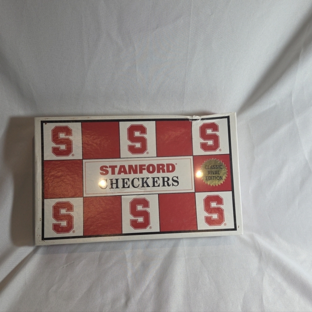 Vintage 1994 Big League Checkers Rivalry Game STANFORD VS CALifornia Sealed